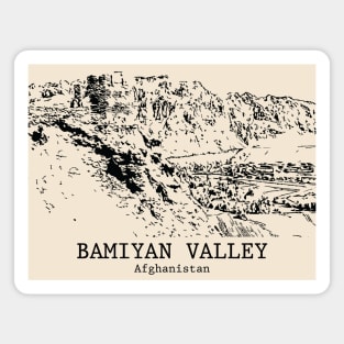 Bamiyan Valley - Afghanistan Magnet